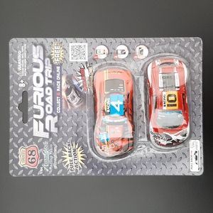 Toy Cars Furious Road Trip Highway 68 Auto Club Racing Team Race Cars
